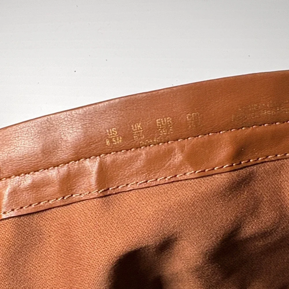 Franco Sarto 8.5 Tan Leather up to the Knee‎ Boots. Box 13